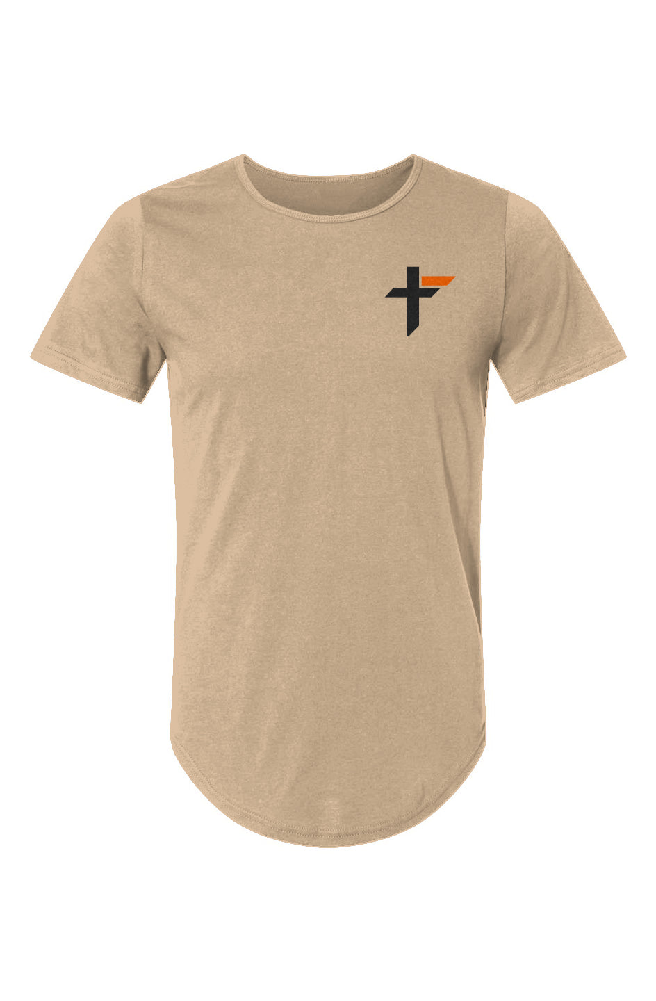 Jersey Curved Hem Tee