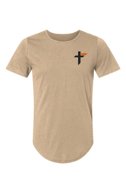 Jersey Curved Hem Tee