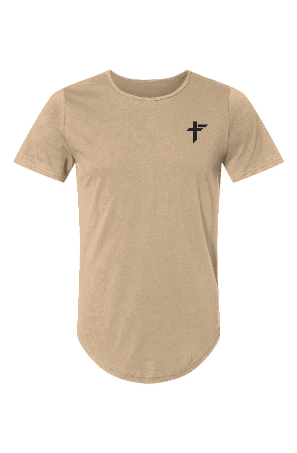 Jersey Curved Hem Tee