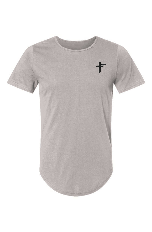 Jersey Curved Hem Tee