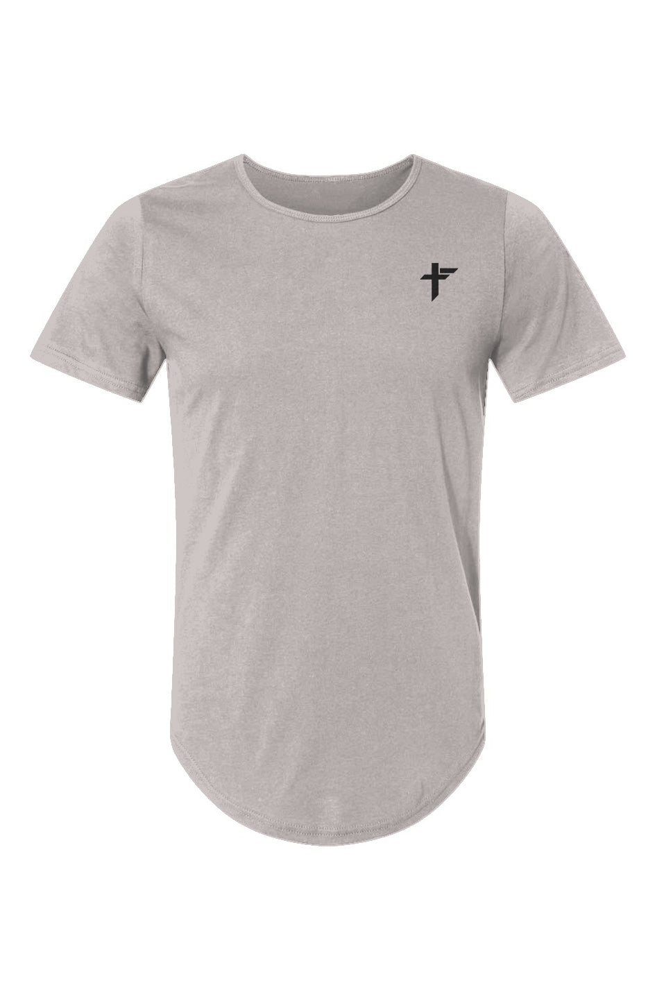 Jersey Curved Hem Tee