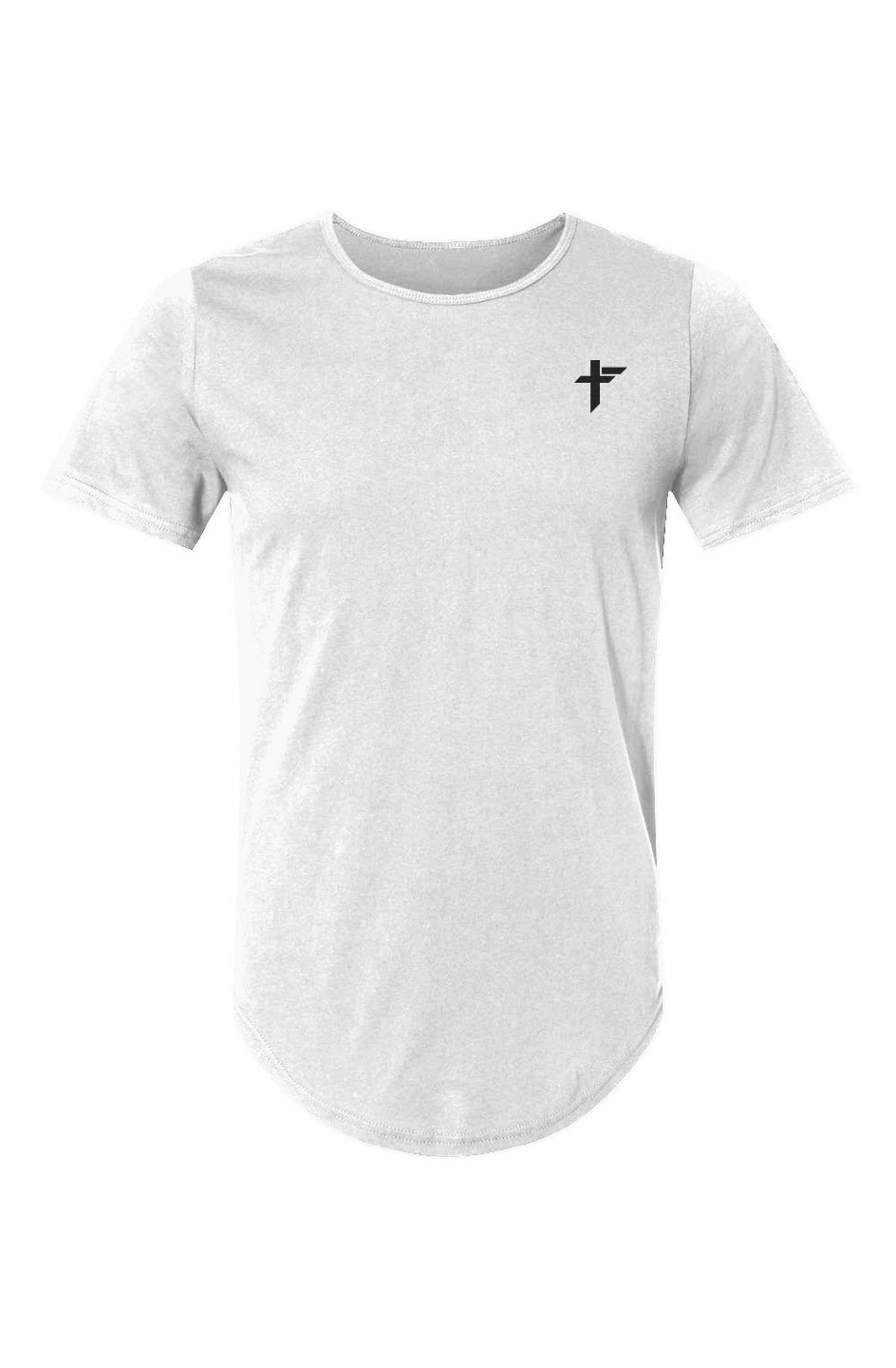 Jersey Curved Hem Tee