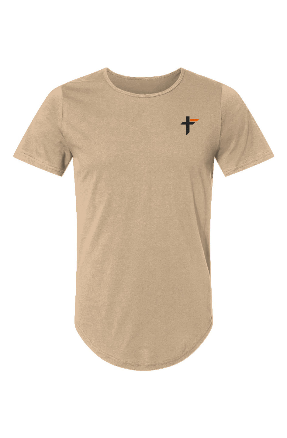 Jersey Curved Hem Tee