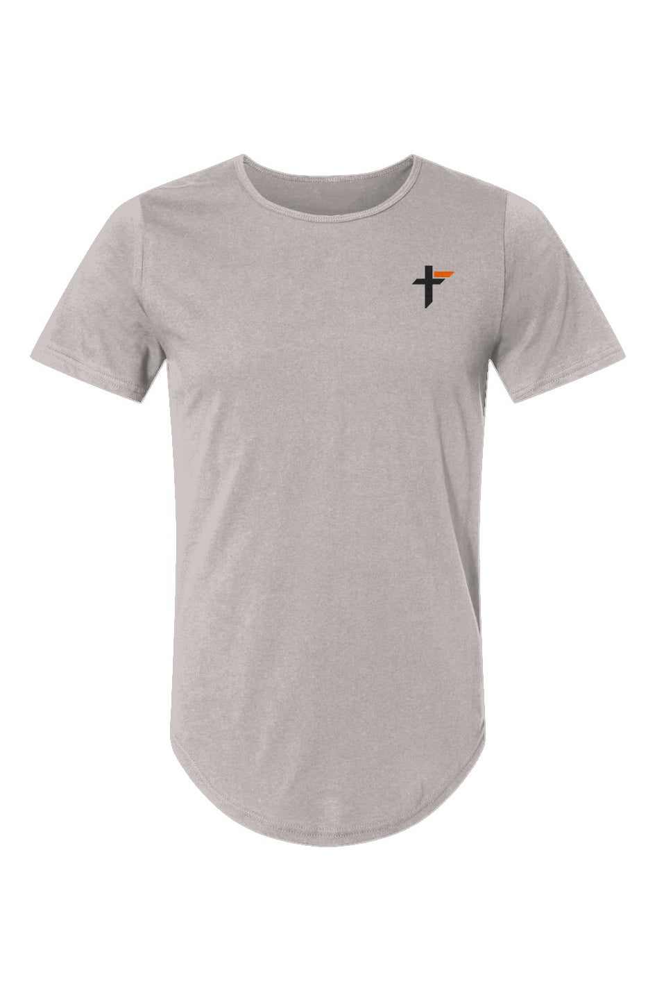 Jersey Curved Hem Tee