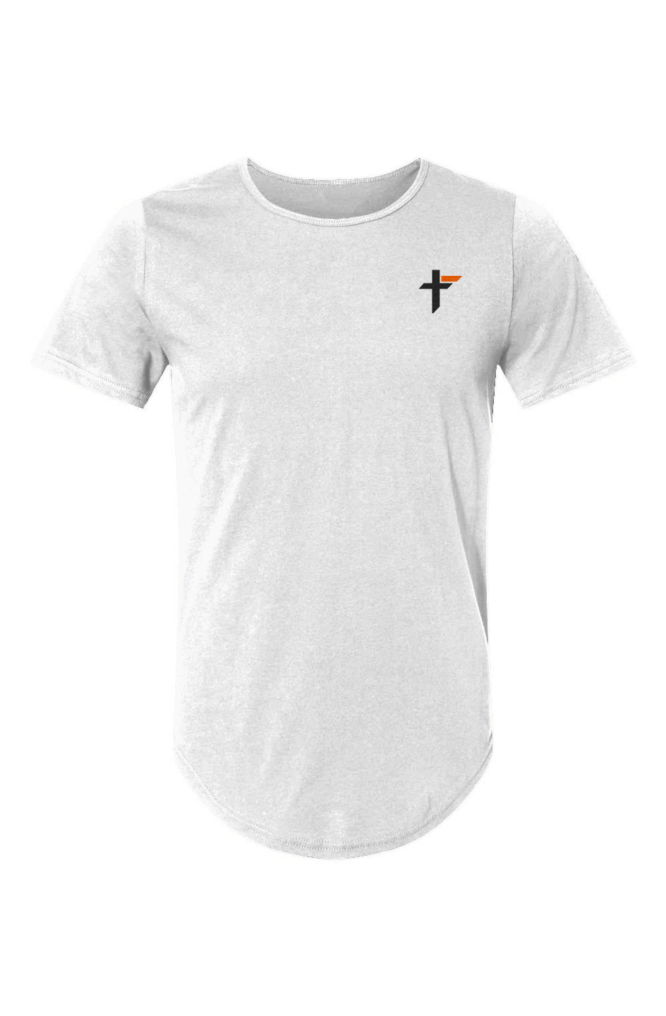 Jersey Curved Hem Tee