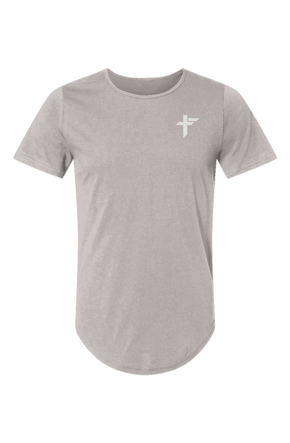 Jersey Curved Hem Tee