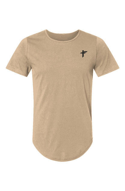 Jersey Curved Hem Tee
