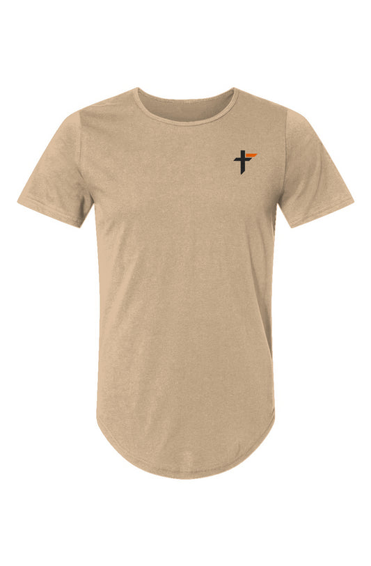 Jersey Curved Hem Tee