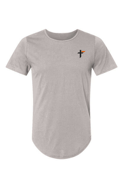 Jersey Curved Hem Tee