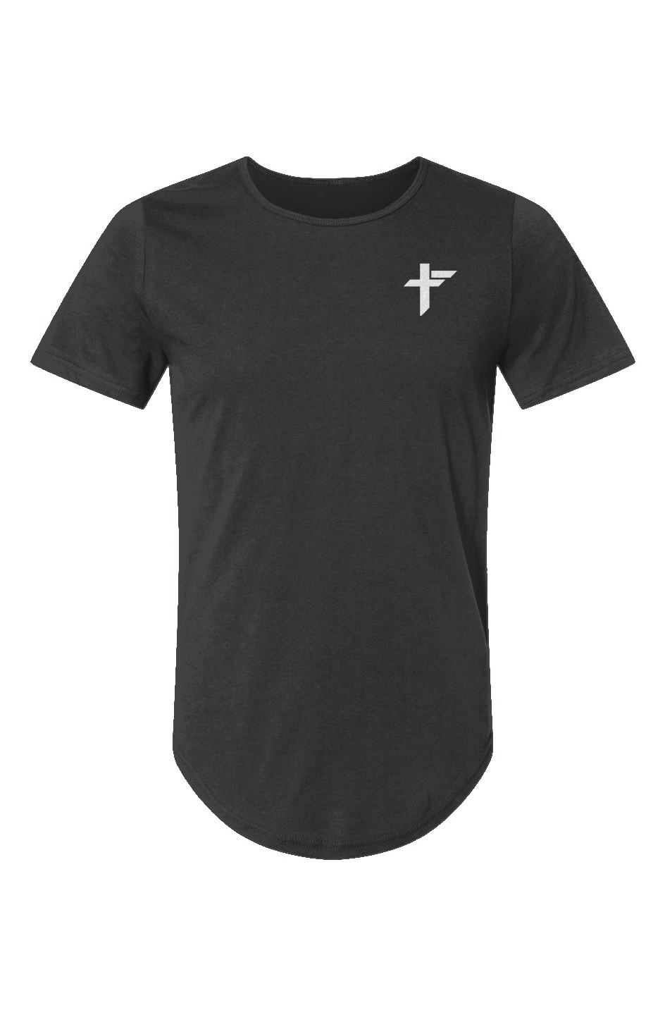 Jersey Curved Hem Tee