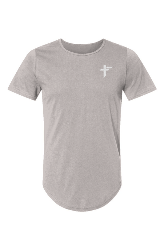 Jersey Curved Hem Tee