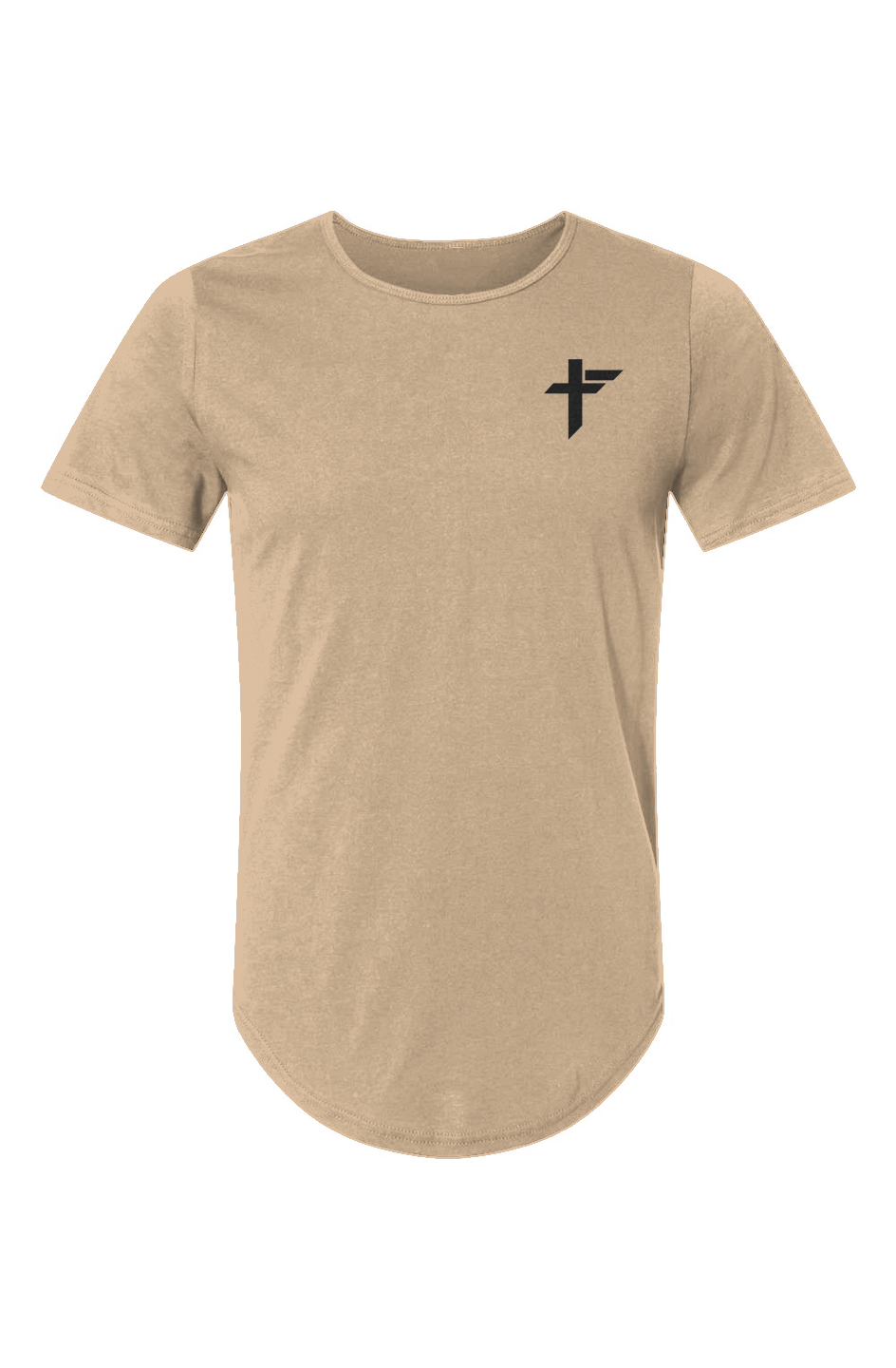 Jersey Curved Hem Tee