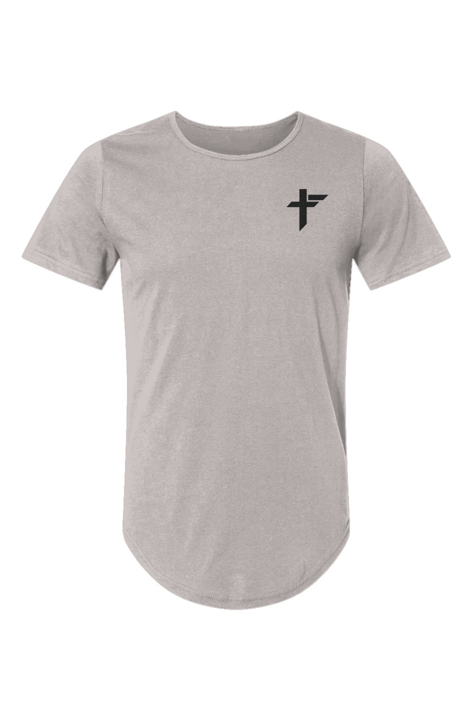 Jersey Curved Hem Tee
